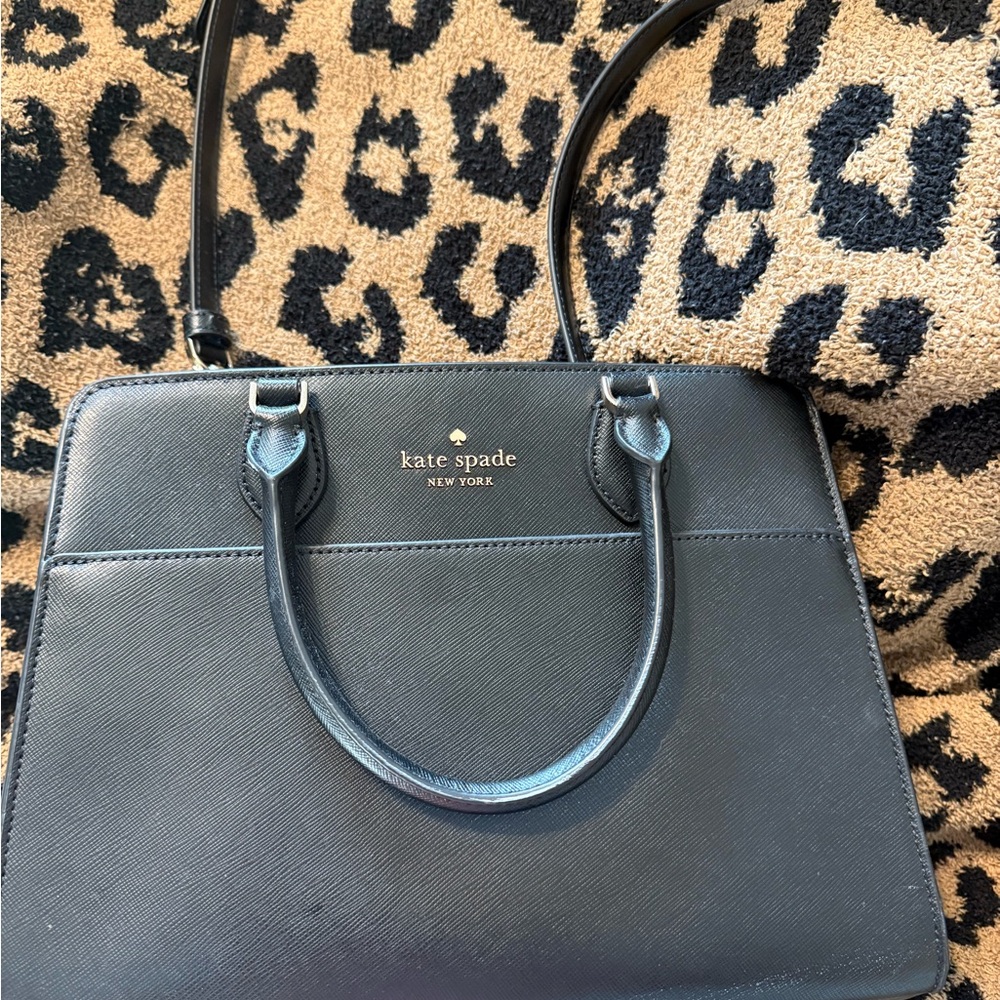 Kate Spade Black Leather Purse
